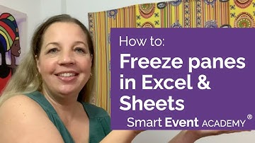 How to freeze the top row or first column in Excel and Google Sheets
