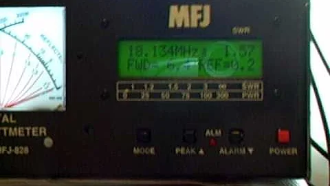 MFJ 828 DIGITAL SWR / WATTMETER.ASF