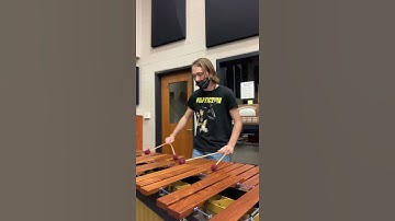 Thumbnail of 2021 UofSC band clinic percussion ensemble marimba audition