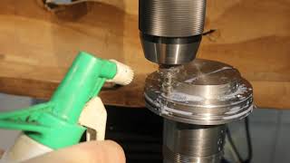 New lathe spindle. Part 8. Drilling holes