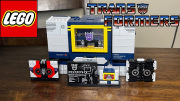 Lego 10358 Transformers   Soundwave SPEED BUILD 1505 pcs