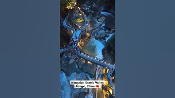 Wangxian Scenic Valley in China