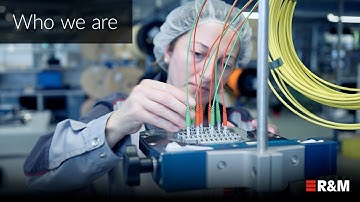 Who is R&M? Get to know us, "Connectivity matters" and our Dedication to Societal Progress.