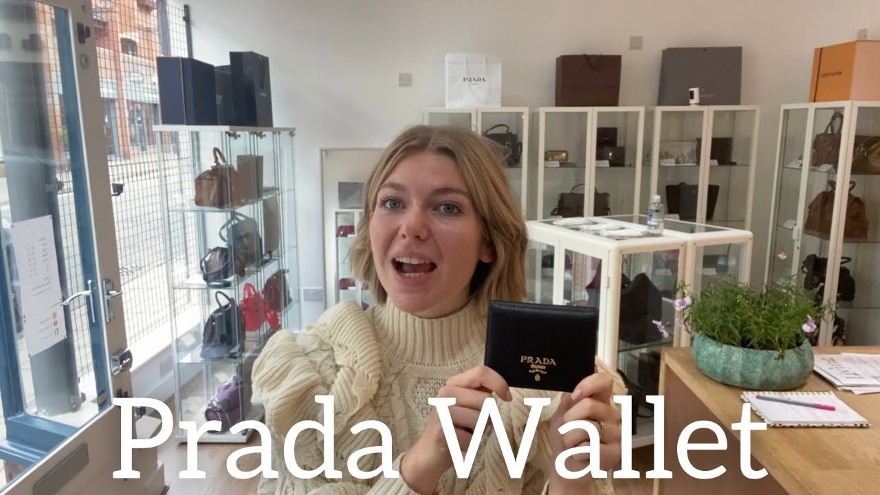 💐 Beautiful Prada Saffiano Flap Bag Orchidea & Wallet Unboxing