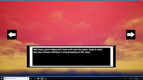 Walk: a text adventure game