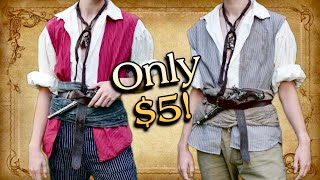 Easy DIY Pirate Vest for LARP or Cosplay