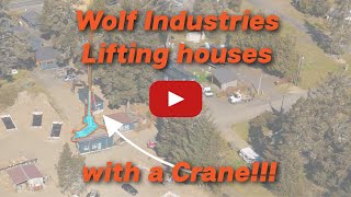 Wolf Industries | Lifting Multiple Modular Tiny Homes with a Crane! | PNW turnkey Modular Homes