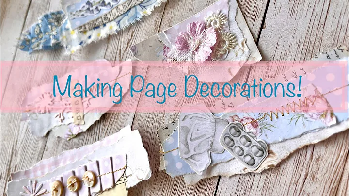 Making Page Edge Decor!