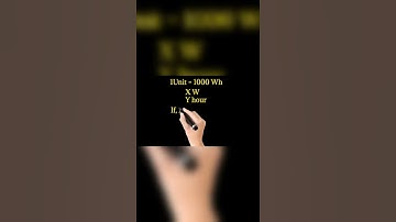 Logic Behind ELECTRIC METER reading || in Hindi || #Shorts