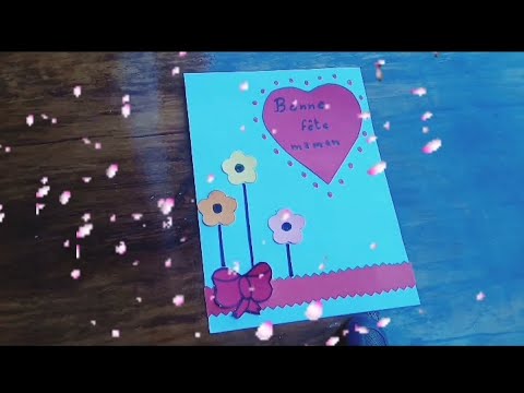 Vidéo: Comment Faire Un Métier En Papier Volumineux Pour Maman Le 8 Mars