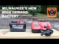 Milwaukee&#39;s NEW High Demand M18 9.0 Ah Battery (HIGH OCTANE!!)