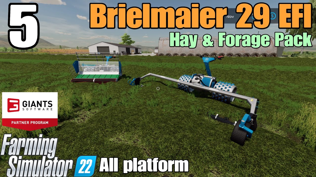 Brielmaier 29 EFI / Hay & forage Pack DLC for FS22 - YouTube