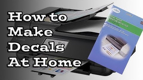 How to Make Decals for Miniatures & Models