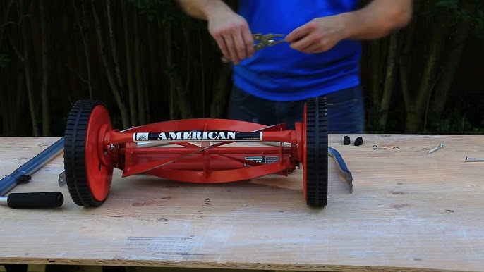 American Lawn Mower Company Grass Catcher Attachment setup 