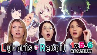 Uh... Wtf?! 😳 Lycoris Recoil - 1x5 & 1x6 - So Far, So Good / Opposites Attract