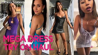 Wicked Weasel Sexy Dress Mega Huge Try On Haul 15 Different Looks