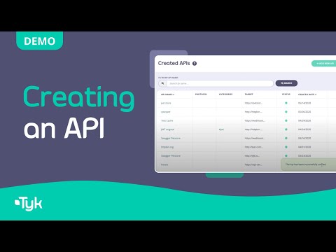 Creating an API