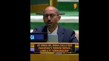 India Calls Pakistan “Terroristan” At UNGA, Condemns Cross-Border Terrorism | News9