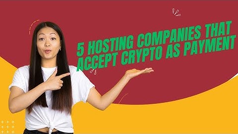 5 hosting companies that accept crypto as payment