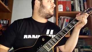 Rammstein - Sonne (guitar cover) chords