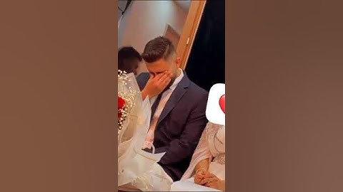 عقد قران ارقق شخص في العالم واحن شخص❤دموع الفرح❤🥺