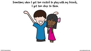 Autism And Personal Space Animated Social Stories For Children With Autism