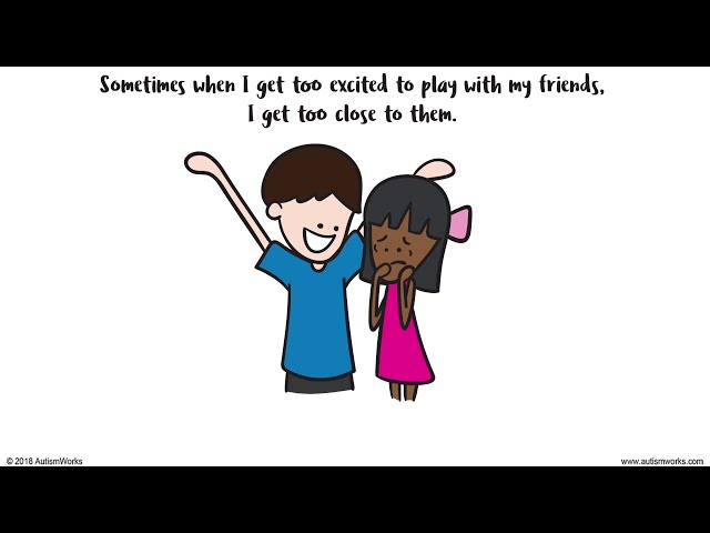 Autism and Personal Space : Animated Social Stories for Children With Autism class=