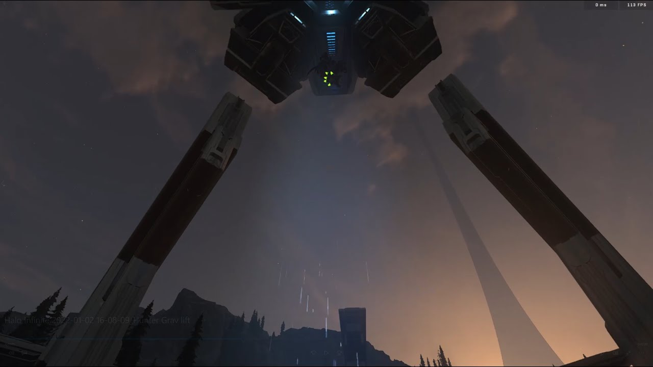 Sending a Hunter up a grav lift