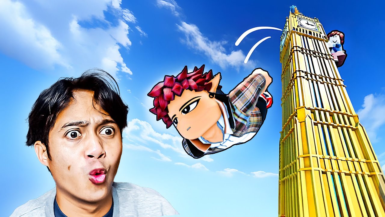 MARI MEMANJAT DAN LOMPAT! - Climb and Jump Tower.【 roblox 】