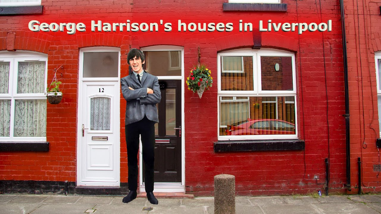 Harrison's houses in Liverpool. Now and then. YouTube