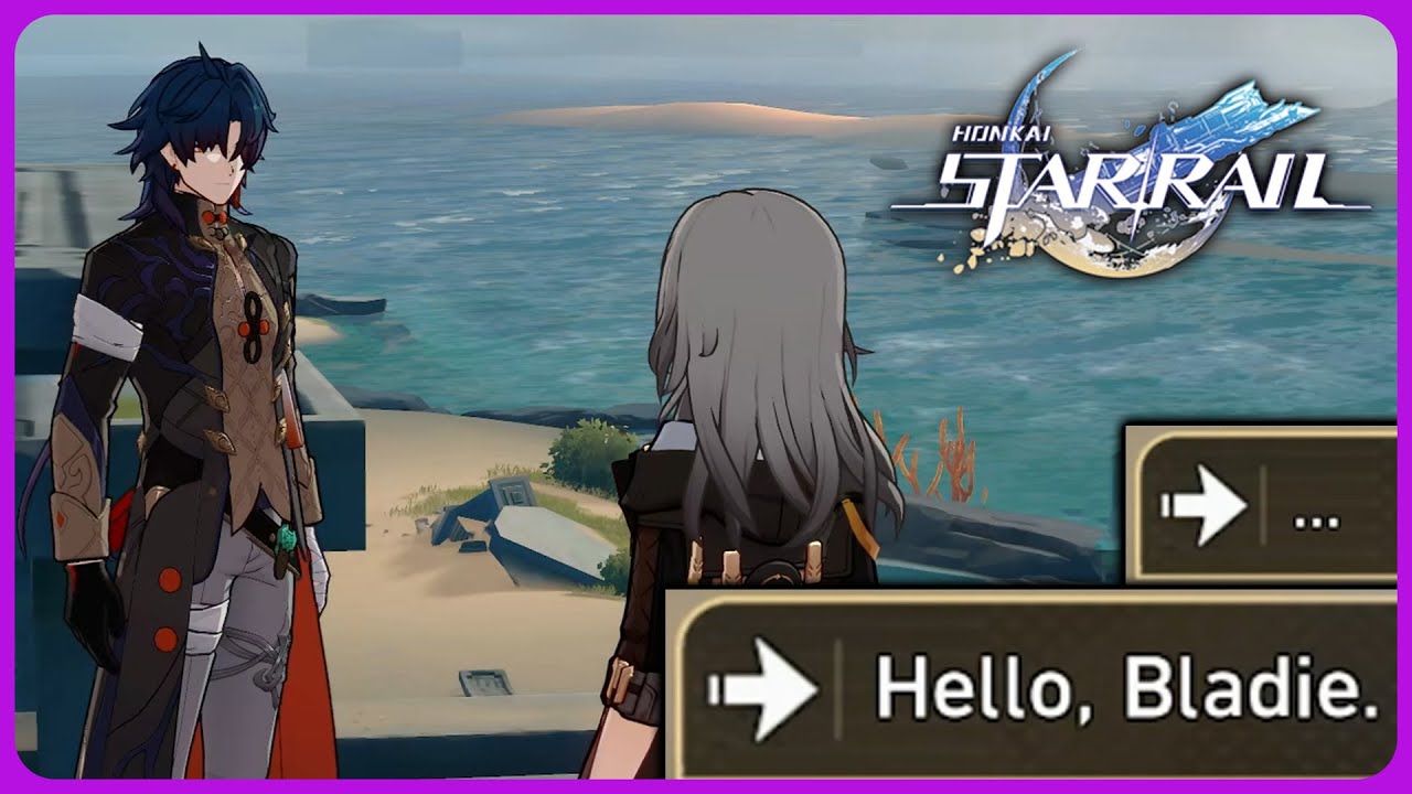 All Secret Blade dialogue in Todd's quest - Honkai Star Rail 1.2