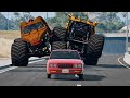 Extreme Car Crash Compilation - BeamNG Drive Car Crash Series #2 | wecrashgames
