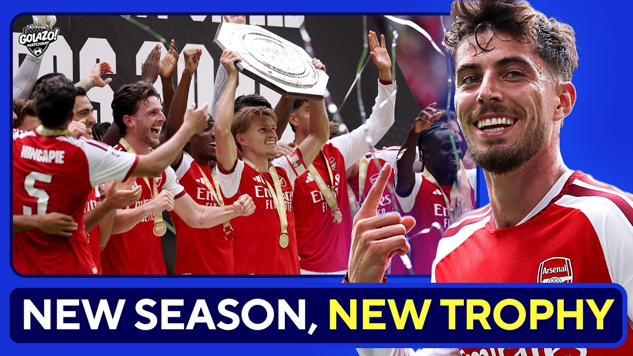 "SCARY GOOD" Arsenal dominate Manchester City to win Community Shield
