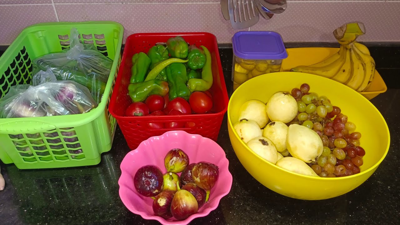 روتين يوم السوق😃ضاعت فلوسك يا عم صابر🙂💥رتبت معاكم المشتريات🐔🐡🐟بالطريقة دي هيفضل بيتك عمران طول الشهر