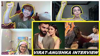 VIRAT and ANUSHKA Interview REACTION #viratkohli #anushkasharma #viratandanushka