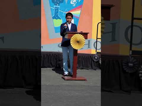 6/11/21 Isaak Duarte 6th Grade Promotion Speech @ Davis Magnet School