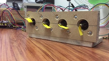 Arduino + CNCShield + 4 stepper motors play the Mario theme