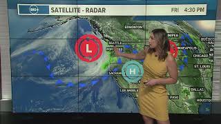 Northern California Weekend weather outlook | Rain expect early Saturday morning