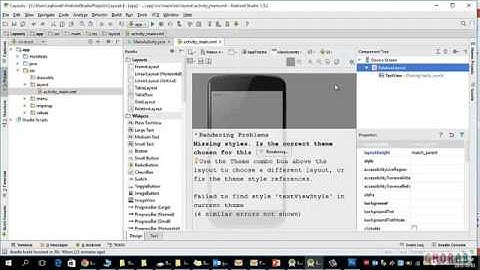 1  Android Applications Layouts   Linear Layout in Arabic