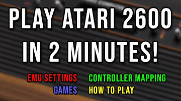 [No BS] Atari 2600 Emulator Setup