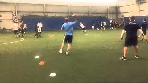 Sprint Out drill shot gun. March 17,2013