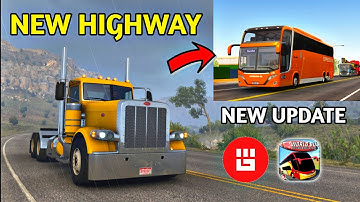 🚚New Update for World Bus Driving Simulator | New Highway Look for Truck Simulator Pro USA