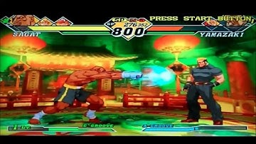 Capcom vs. SNK 2 Playstation 2 Gameplay