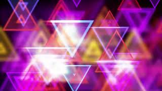 Glowing Triangles | Loop | Mapping | Free Graphics | Mov Link in Description