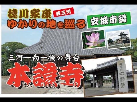 オニケンtv 西三河 徳川家康ゆかりの地を巡る 本證寺 安城市編 徳川家康 於大 竹千代 安城市 おおにし健介 衆議院 愛知 Youtube