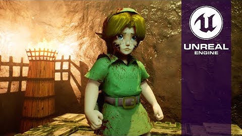 [4K] Dead Hand Boss Fight: Unreal Engine 5 Ocarina of Time Remake