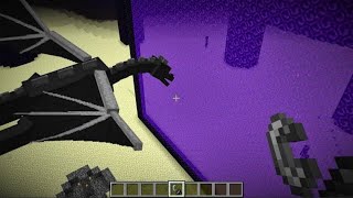 What If The ENDER DRAGON Goes To NETHER ?? #minecraft #gameplay #theapexxgirl