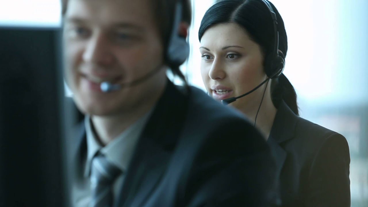 Call Center gif. Press call