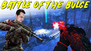 BATTLE OF THE BULGE NEW EPIC DETAILED CUSTOM ZOMBIES MAP CALL OF DUTY