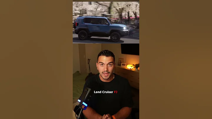 Toyota reveals the new FJ